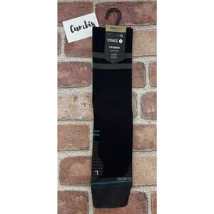 Stance Franchise Ultralight Performance Crew Socks Men's Size XL Black